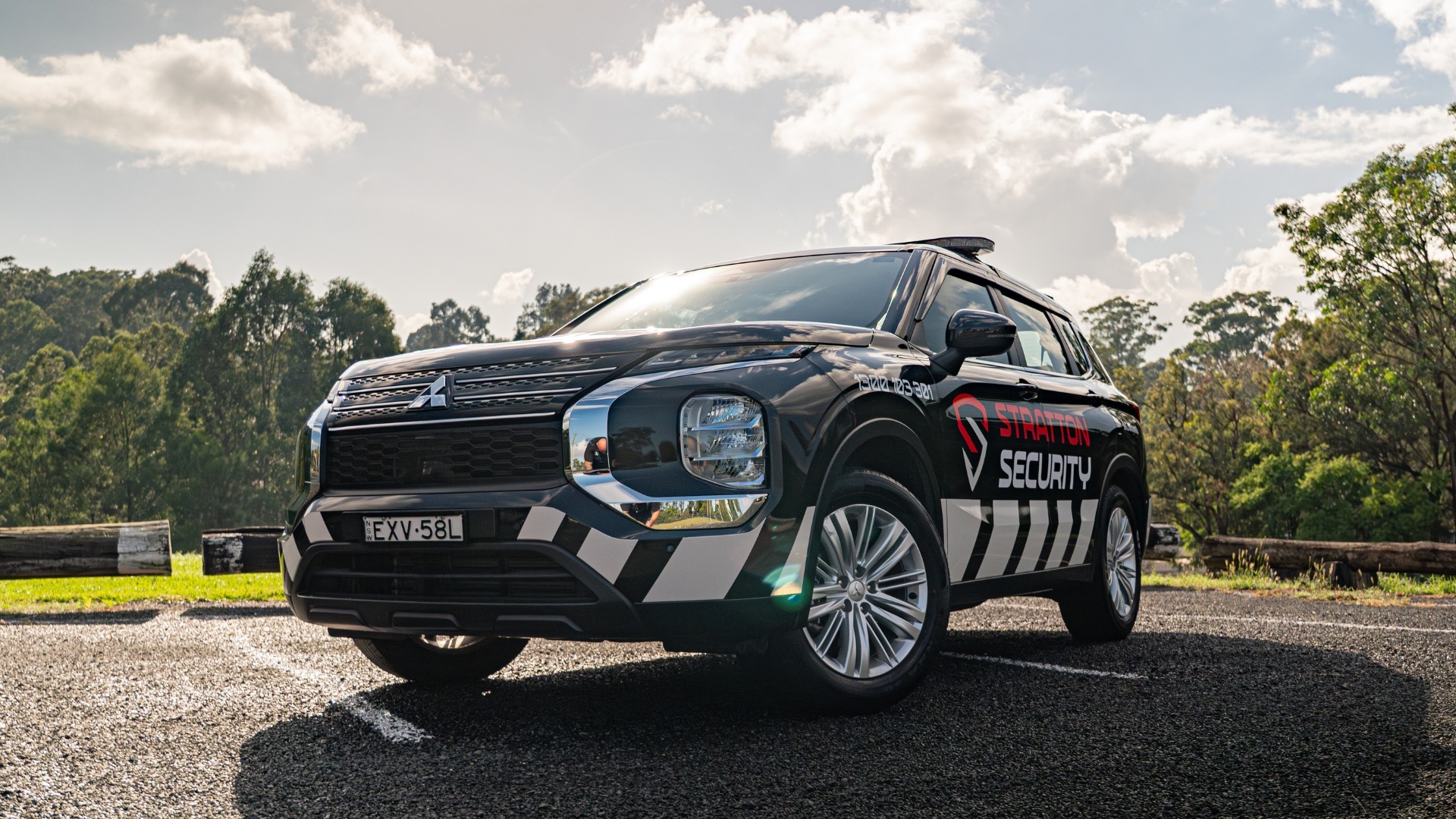 Stratton Security marked patrol response vehicle parked in Greater Sydney